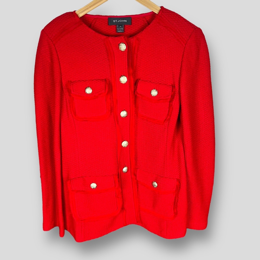 St John’s Red Vintage Jacket.